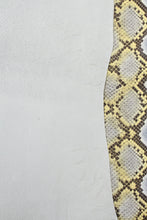 画像をギャラリービューアに読み込む, アウトレット パイソン柄 0.8mm c/# YELLOW/BLUE