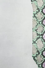 画像をギャラリービューアに読み込む, アウトレット パイソン柄 0.8mm c/# GREEN/PURPLE