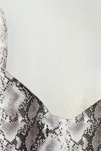 画像をギャラリービューアに読み込む, アウトレット パイソン柄 0.8mm  c/# WHITE