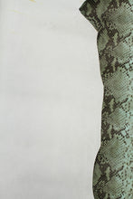 画像をギャラリービューアに読み込む, アウトレット パイソン柄 0.8mm c/# GREEN