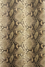 画像をギャラリービューアに読み込む, アウトレット パイソン柄 1.0mm c/# DARK BEIGE
