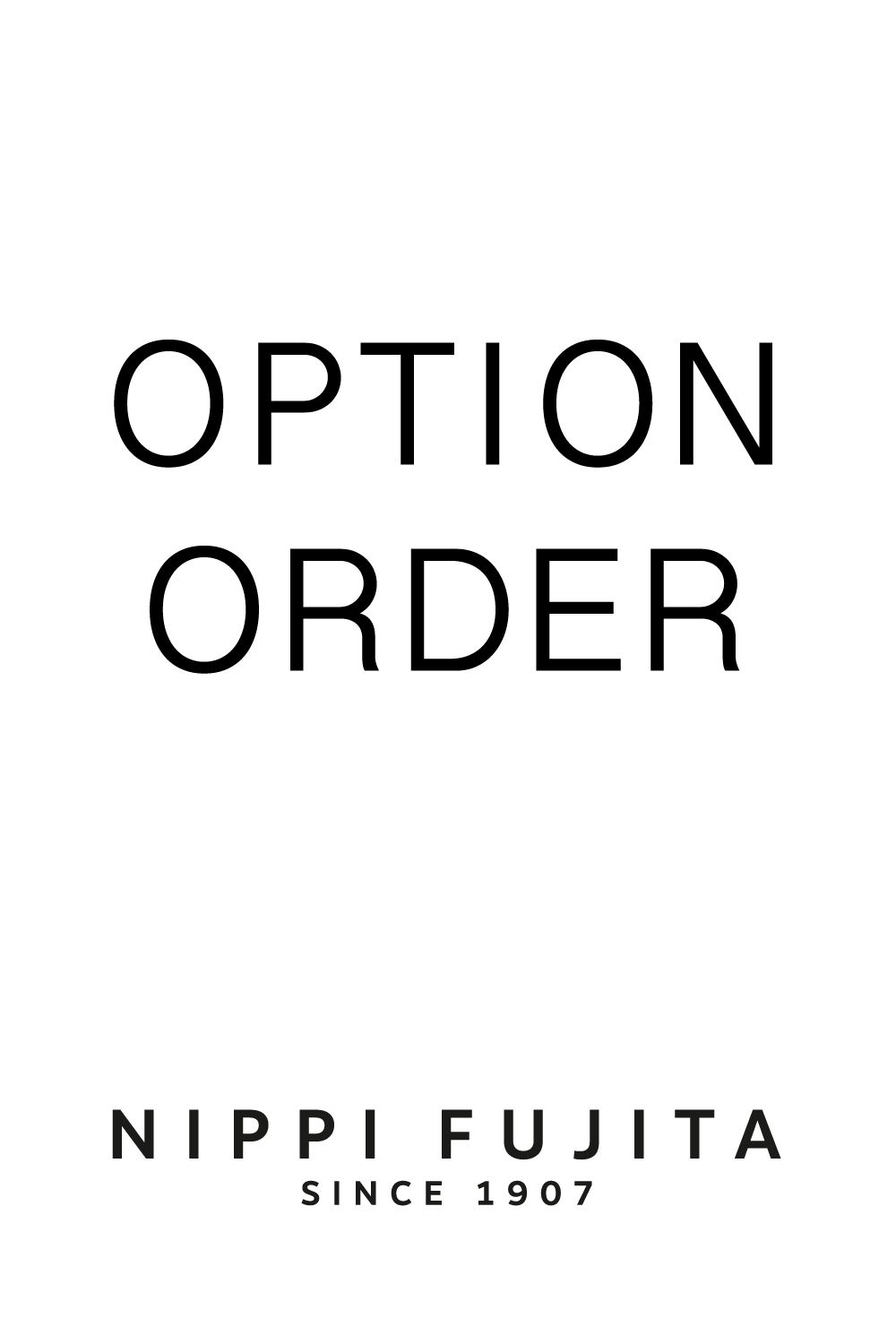 OPTION ORDER